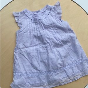 Light lavender spring ruffle baby dress bloomers